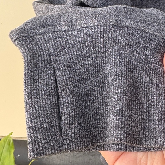 Calvin Klein Charcoal Hoodie with White Accents - Picture 6 of 6